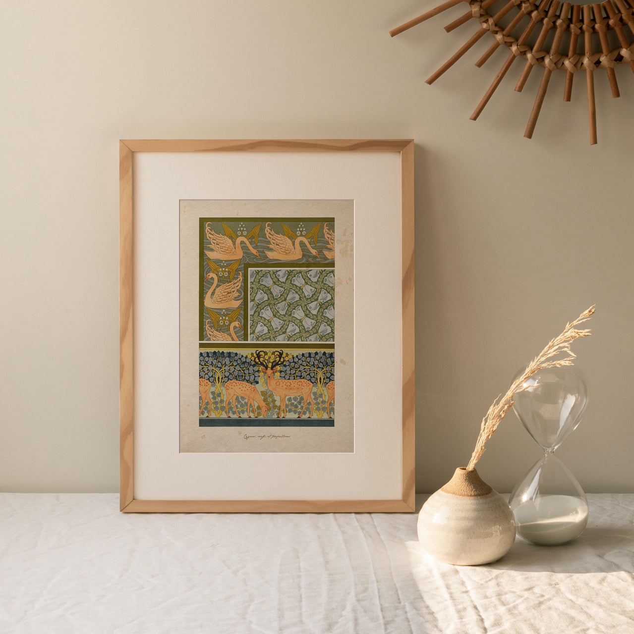 Shelf Love Print Shop vintage art print Fauna Art Print