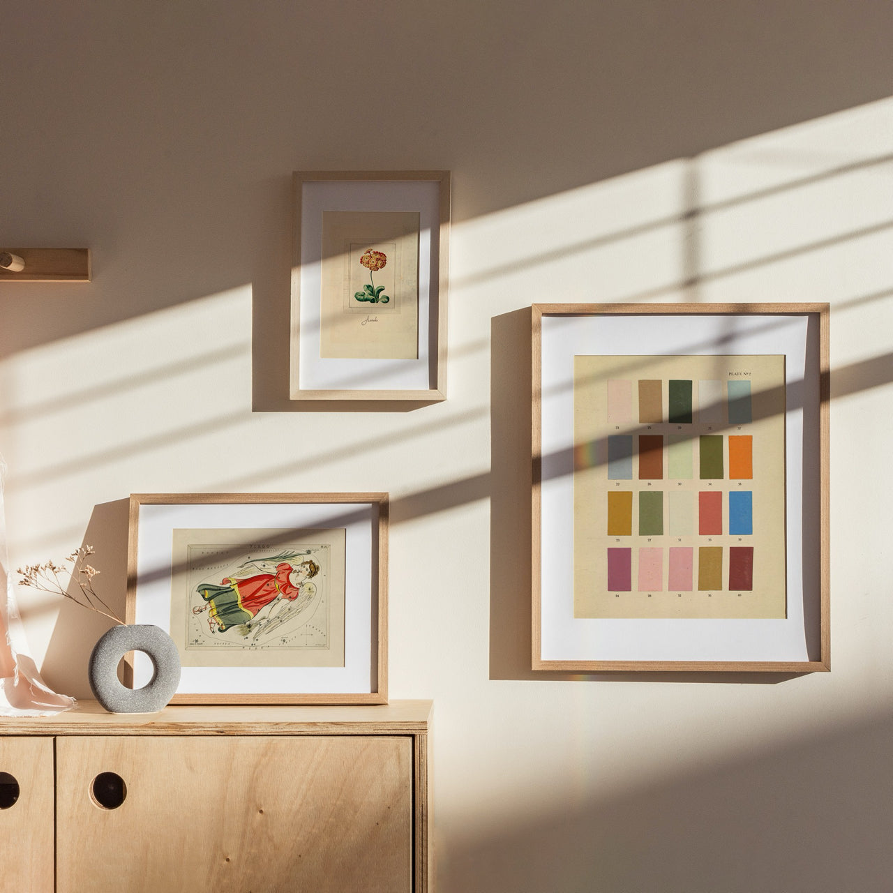 Shelf Love Print Shop vintage art print Paint Swatch 2 Art Print