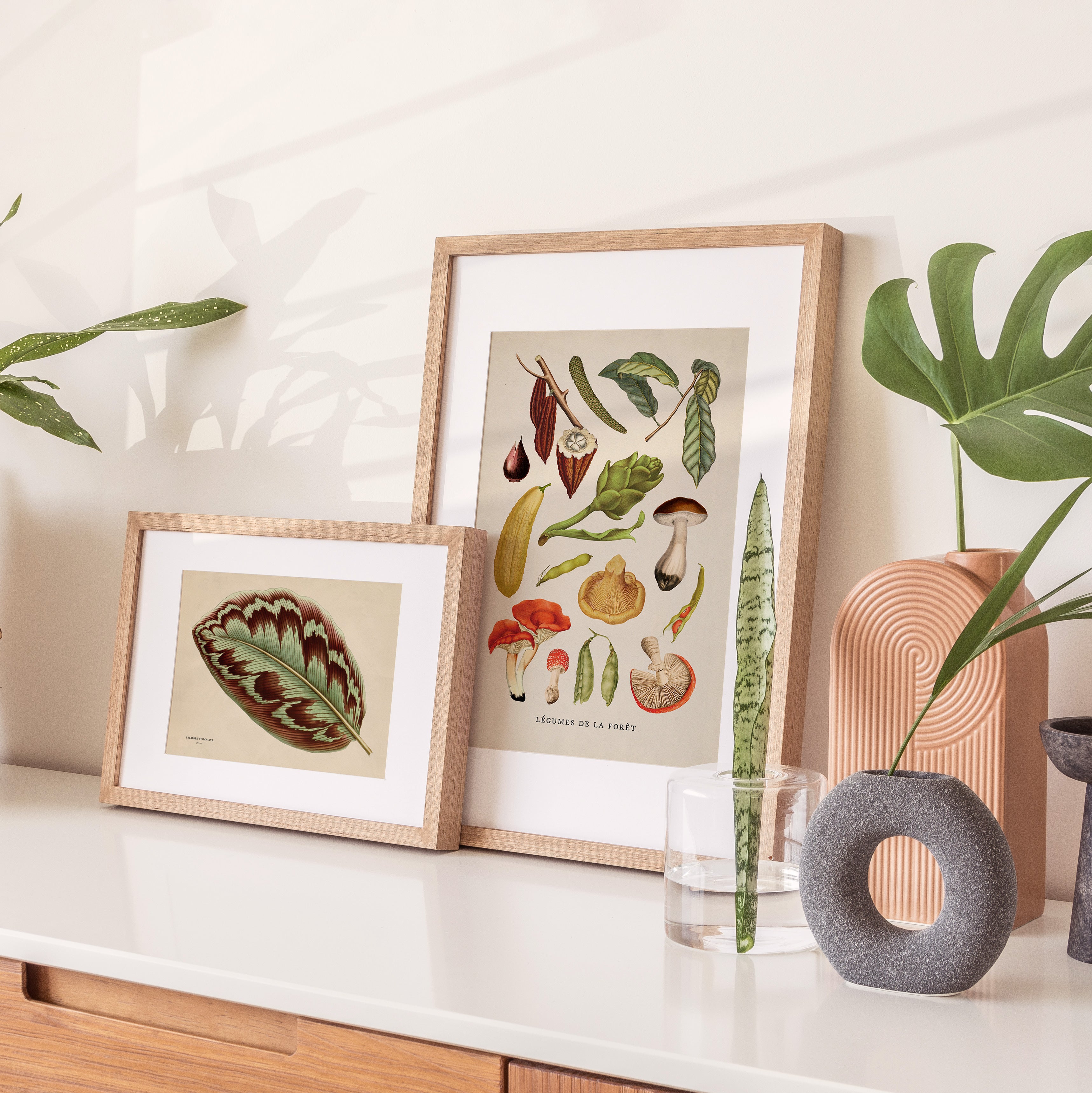 Shelf Love Print Shop vintage art print Vegetables Art Print