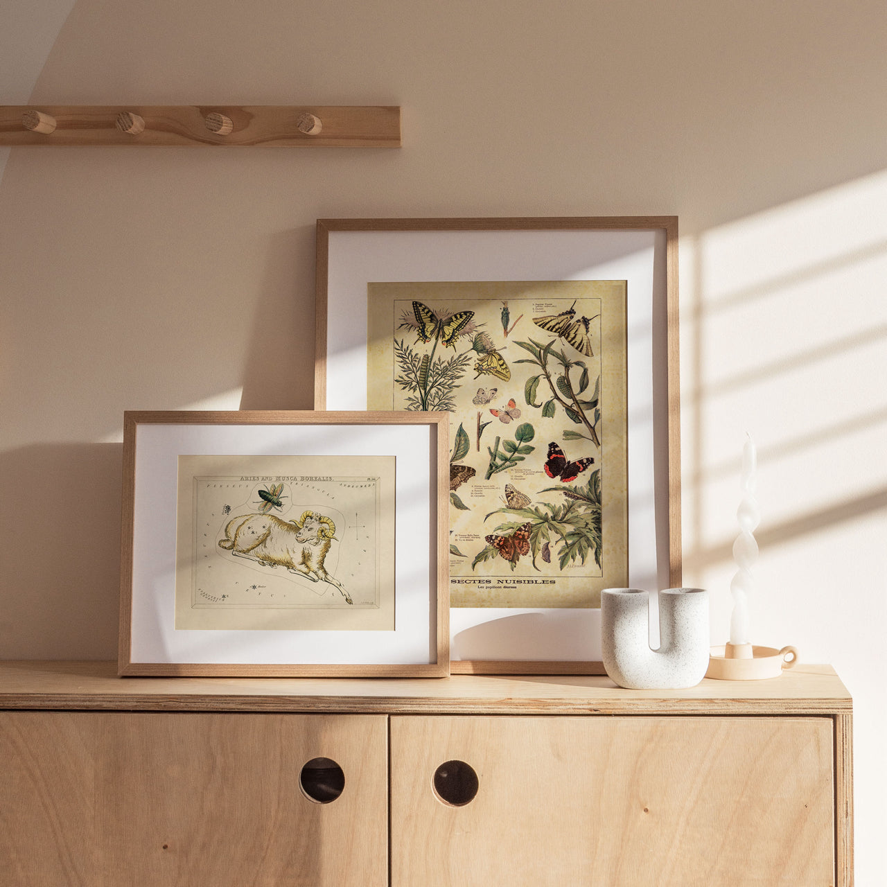 Shelf Love Print Shop vintage art print Vintage Butterflies Art Print
