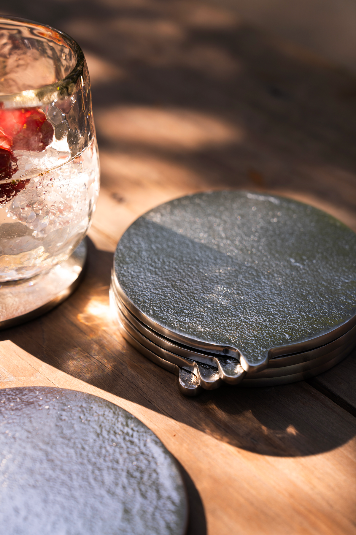The Collective Home Coasters Stinson Nickel Coasters - Set of 6