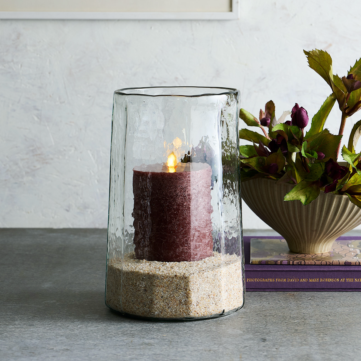 The Collective Home Large Pebbled Edge Hurricane