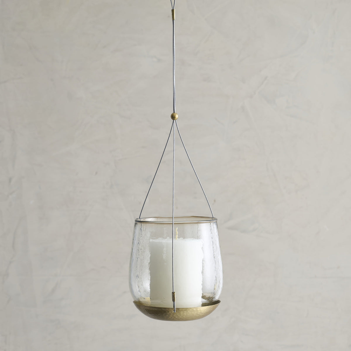 The Collective Home Pebbled Hanging Lantern