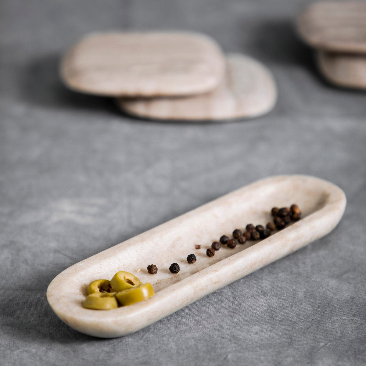 The Collective Home Serveware Granada Short Trough