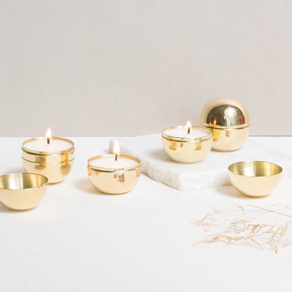 The Collective Home Sphere Travel Candles - Set of 4