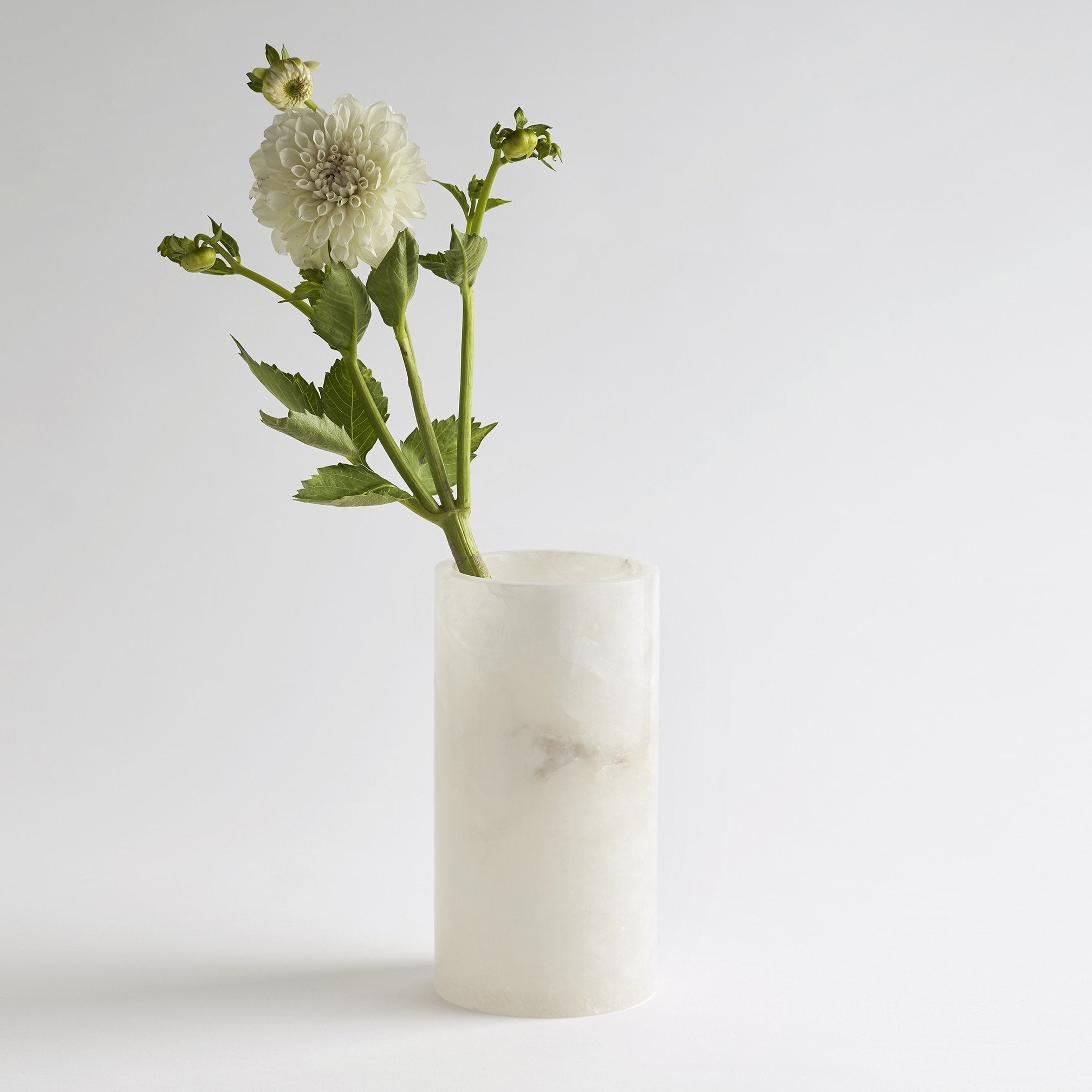 Tall Alabaster Vase