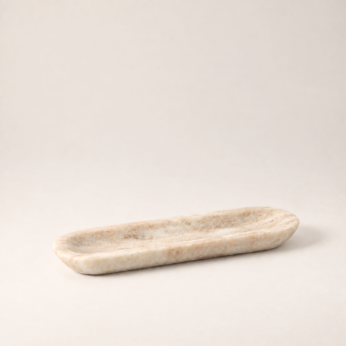 The Collective Home Trays & Risers Granada Marble Display Tray