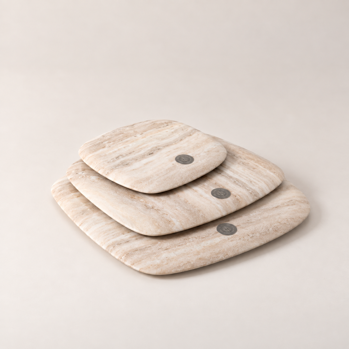 The Collective Home Trays & Risers Granada Square Marble Display Board