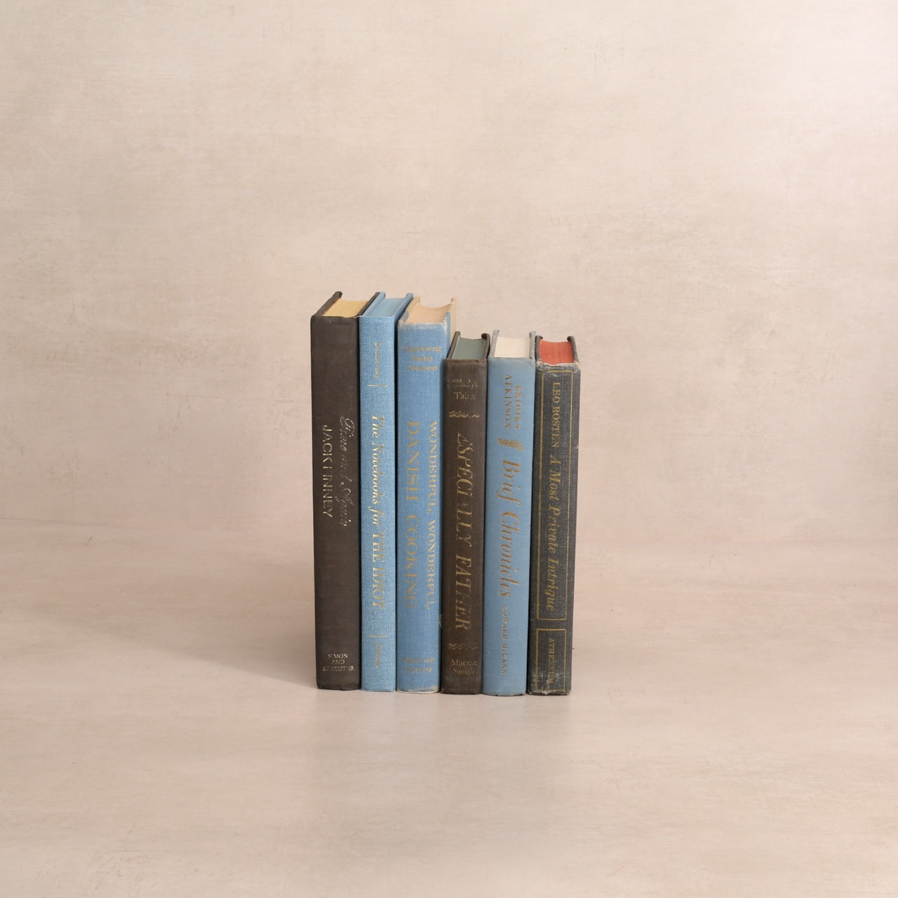 The House of Elements book Vintage Blue and Black Book Set - Bundle of 6