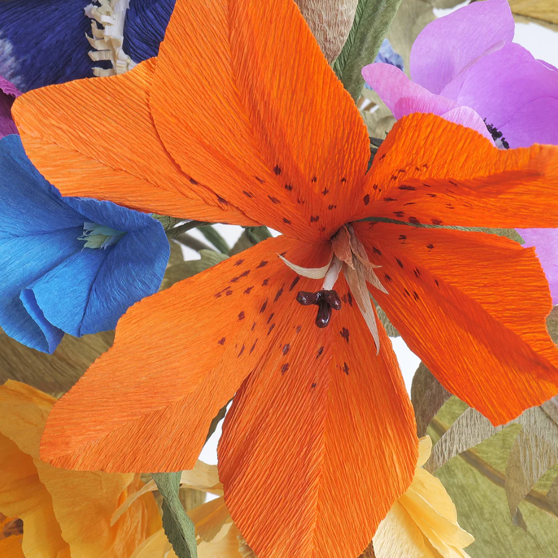 Unwilted faux flower Where the Wildflowers Grow Bouquet