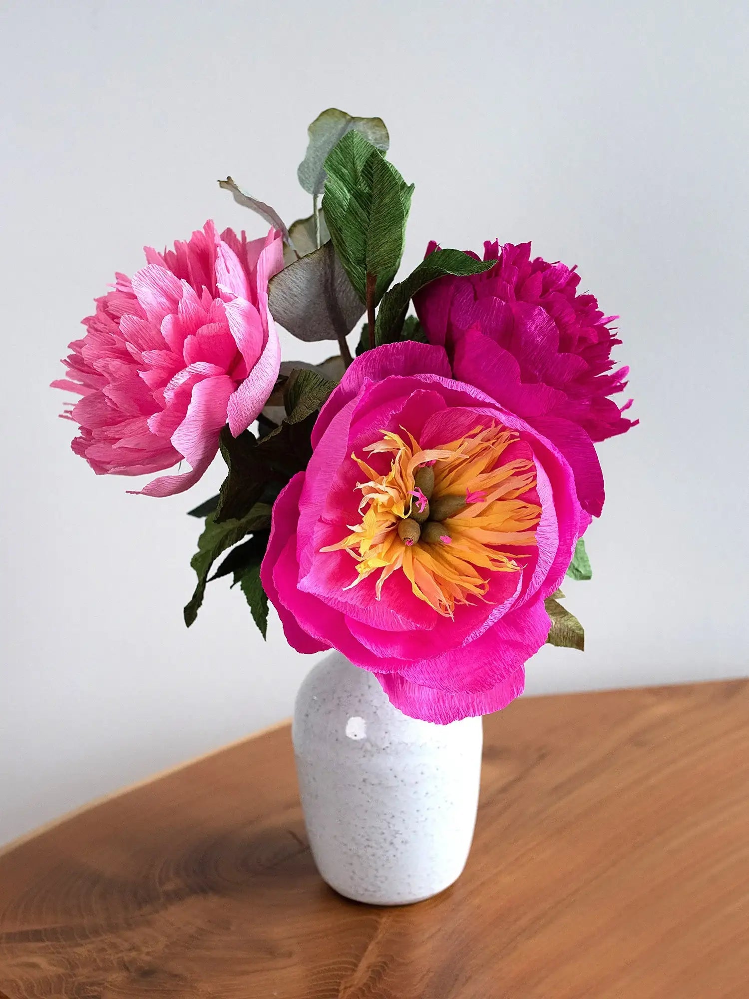 unwilted Paper Flowers Everyone's Favorite | Paper Peony Bouquet