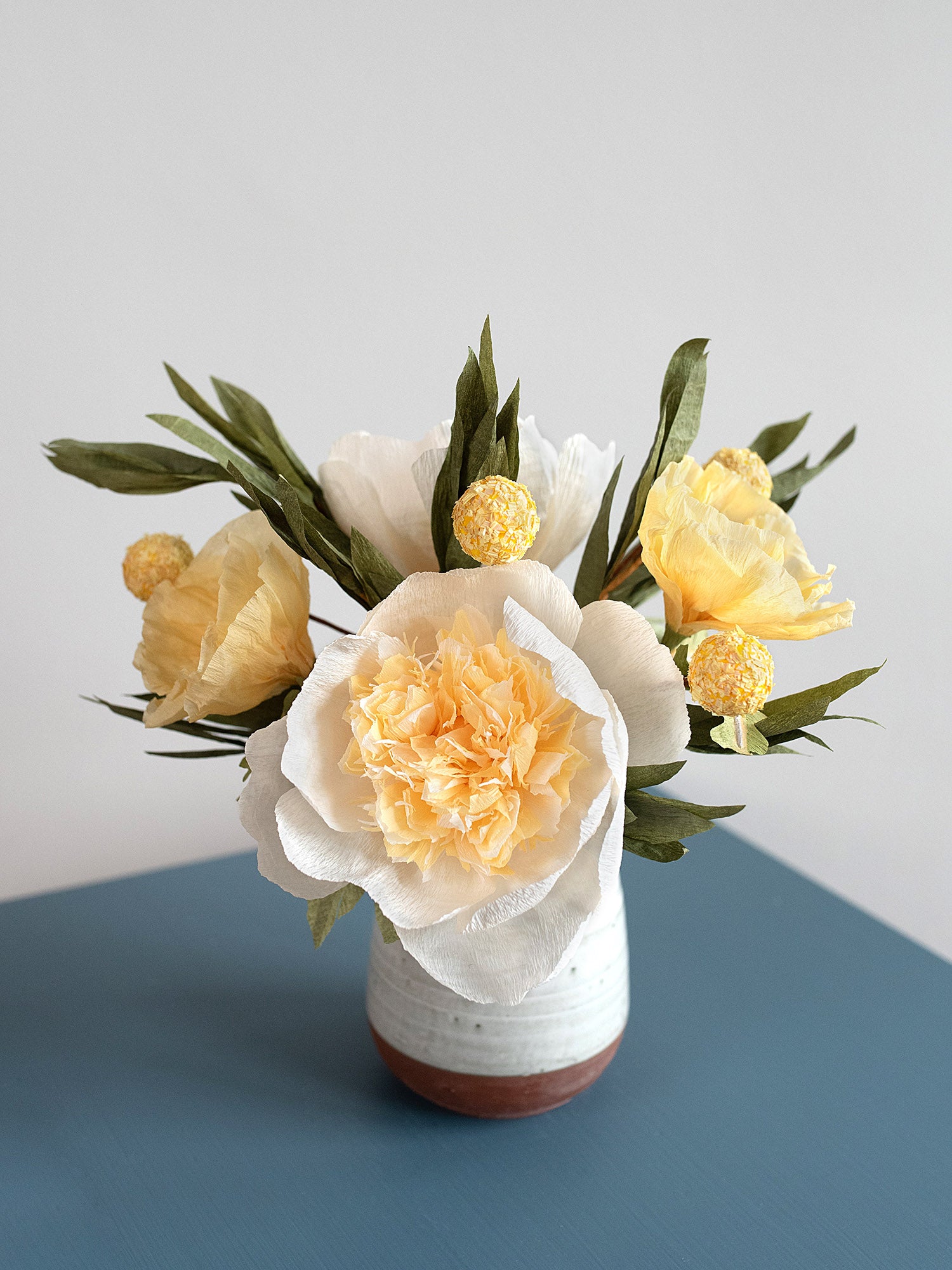 unwilted Paper Flowers Macaroni and Cheese | Paper Flower Bouquet