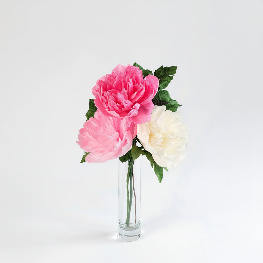 unwilted Paper Flowers Peony Daydream | Paper Peony Bouquet