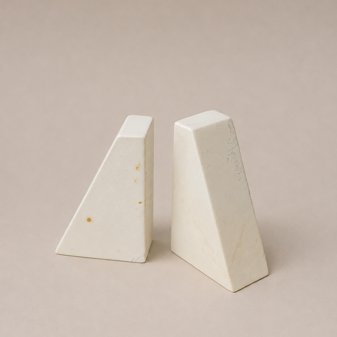 Venture Imports Books & Bookends Carved Stone Bookends - Set of 2