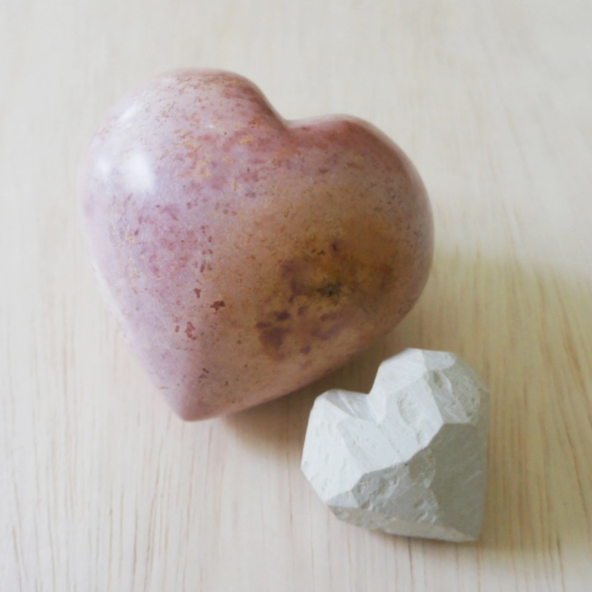 Venture Imports Decorative Objects Natural Soapstone Heart