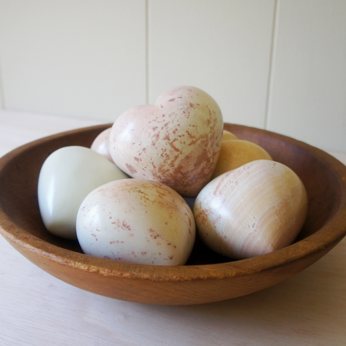 Venture Imports Decorative Objects Natural Soapstone Heart