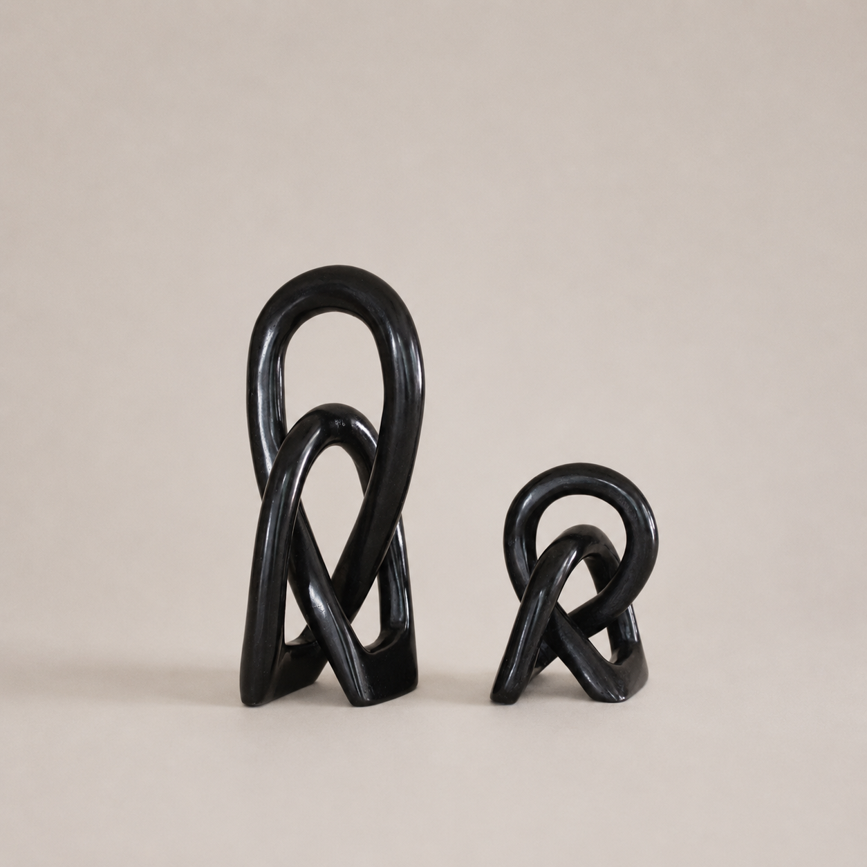 Venture Imports Decorative Objects Stone Eternity Knot Sculpture