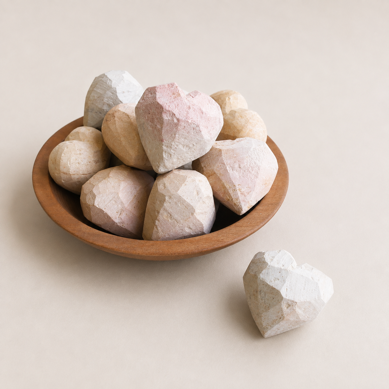 Venture Imports Decorative Objects "Work in Progress" Soapstone Heart