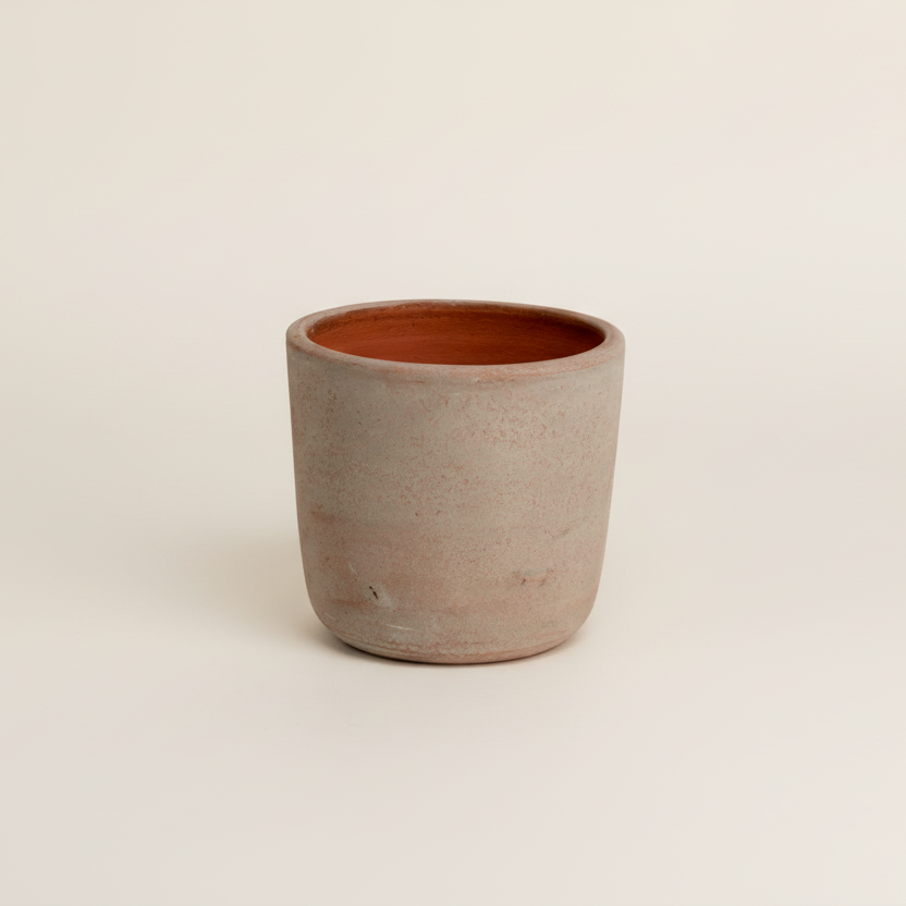 Women of the Cloud Forest planter Cylinder Terracotta Planter