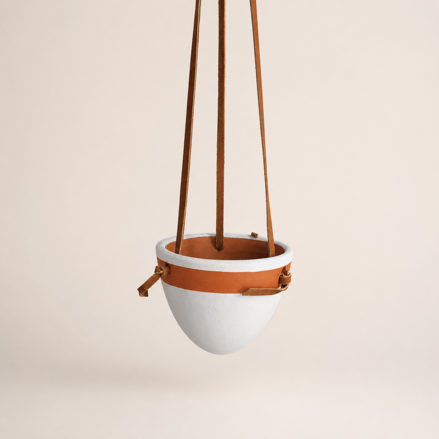 Women of the Cloud Forest Planters Gray Terracotta Hanging Planter
